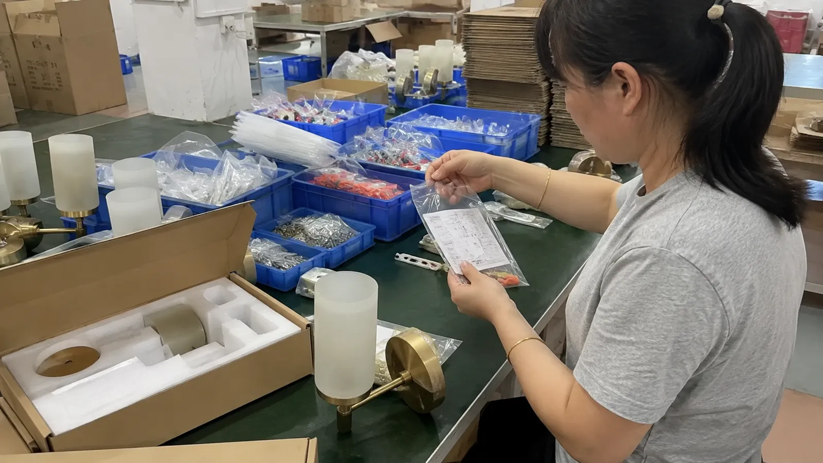 SconceHaus product quality control team