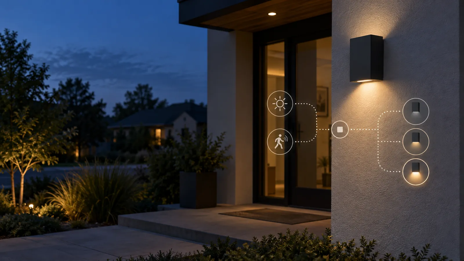 Outdoor Motion Sensor Wall Lights: A Buyer’s Guide to Control Modes and Channel Positioning